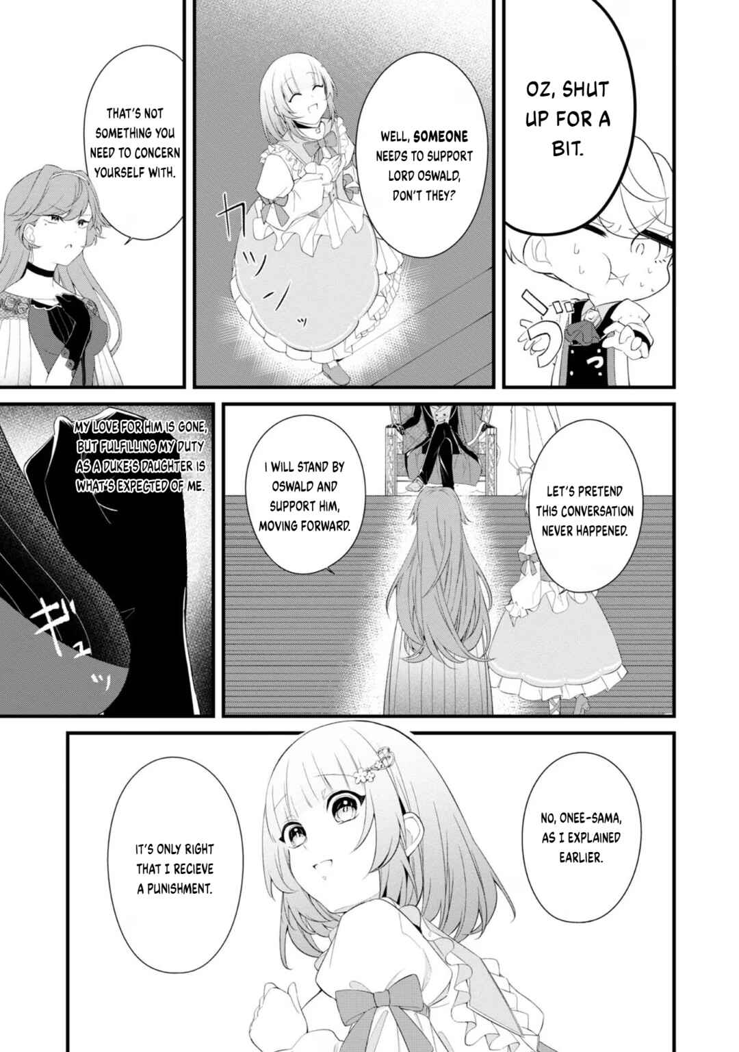 Saiai no Onee-sama ga Akuyaku Reijou datta no de, Kami ga Sadameta Scenario ni Aragaimasu Chapter 3 - Page 8