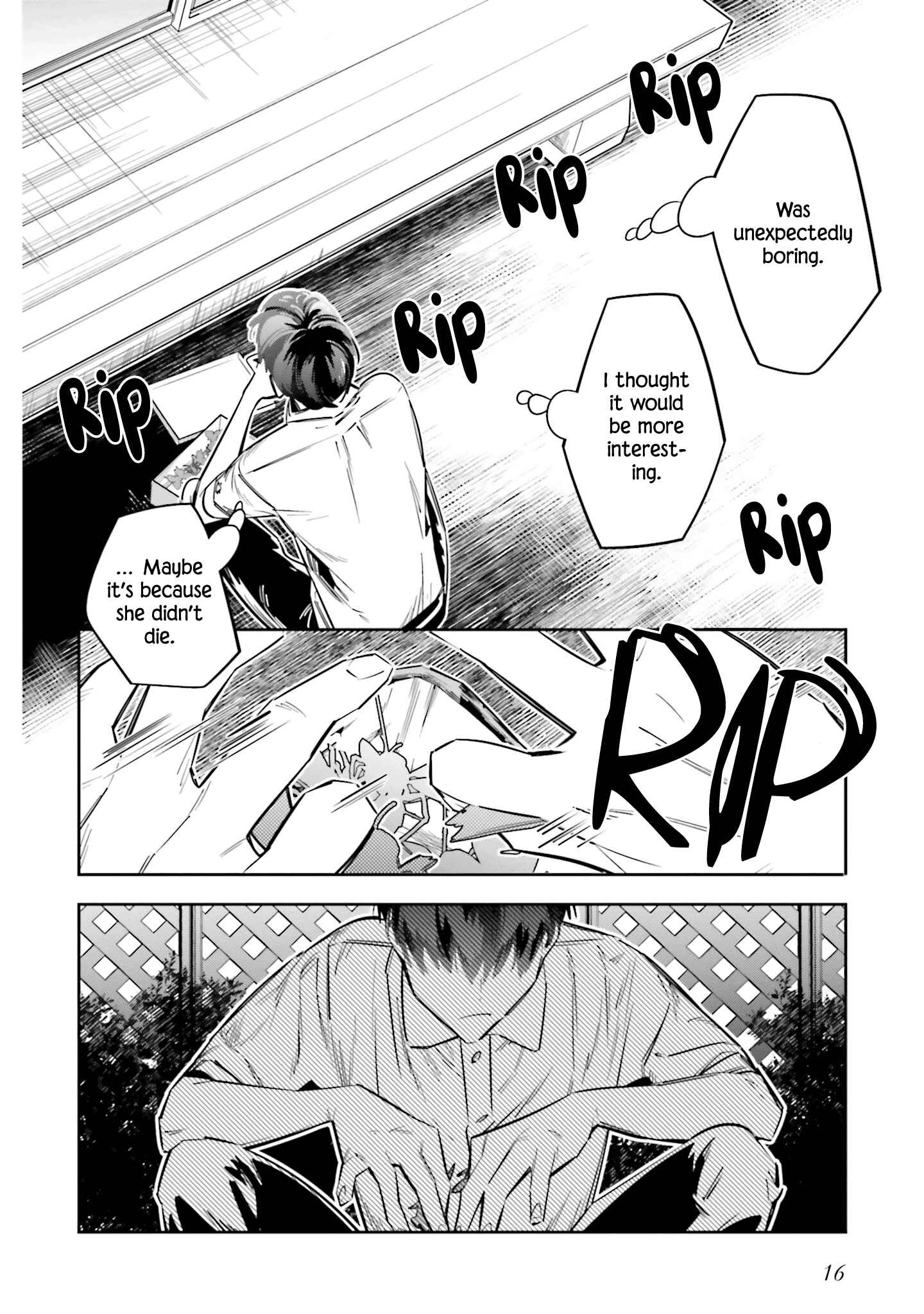 Death Game Manga no Kuromaku Satsujinki no Imouto ni Tensei shite Shippai shita Chapter 5 - Page 17