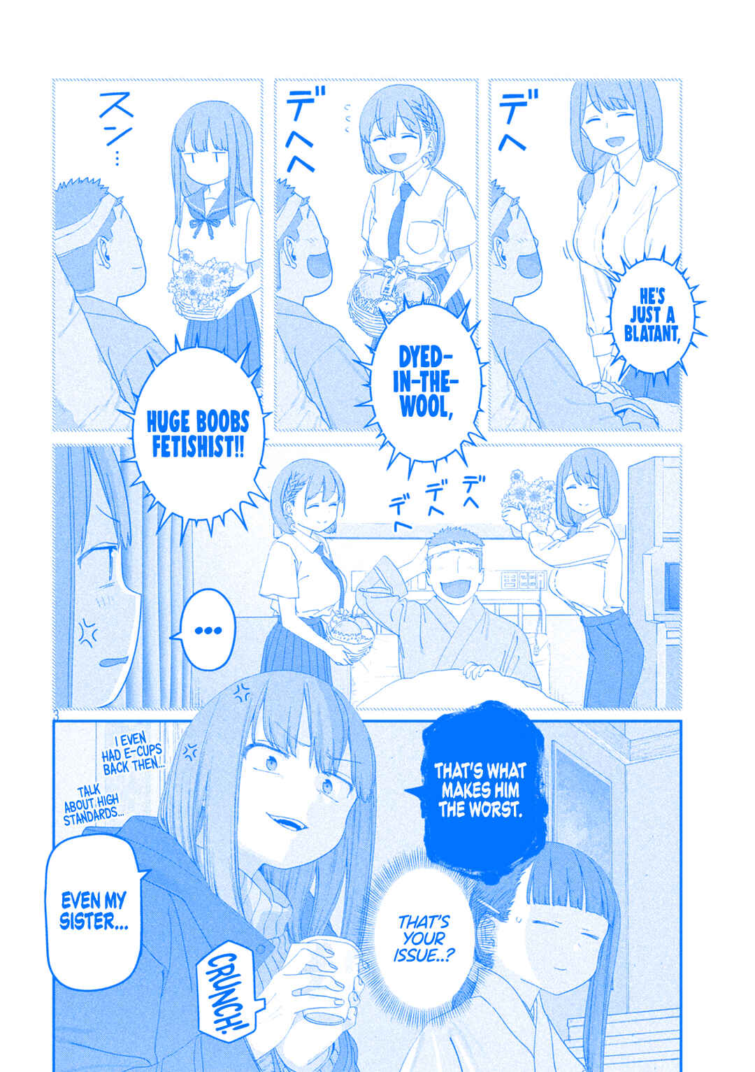 Getsuyoubi no Tawawa (Blue) (Fan Colored) Chapter 125 - Page 4