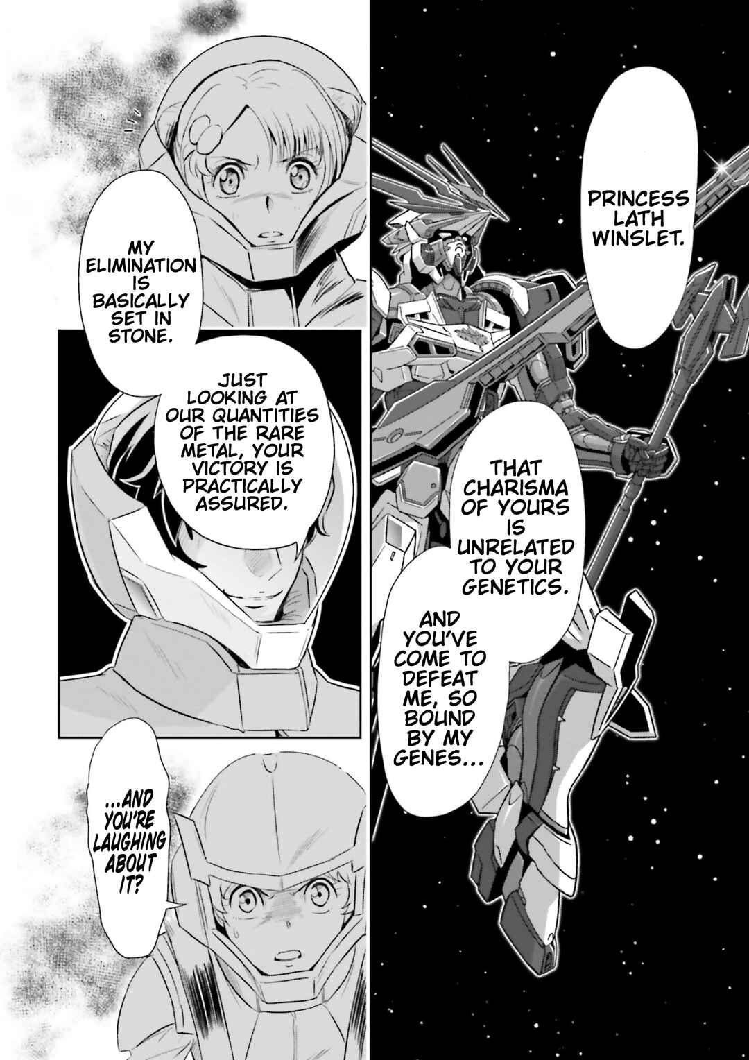 Mobile Suit Gundam SEED Astray - Princess of the Sky Chapter 22 - Page 14