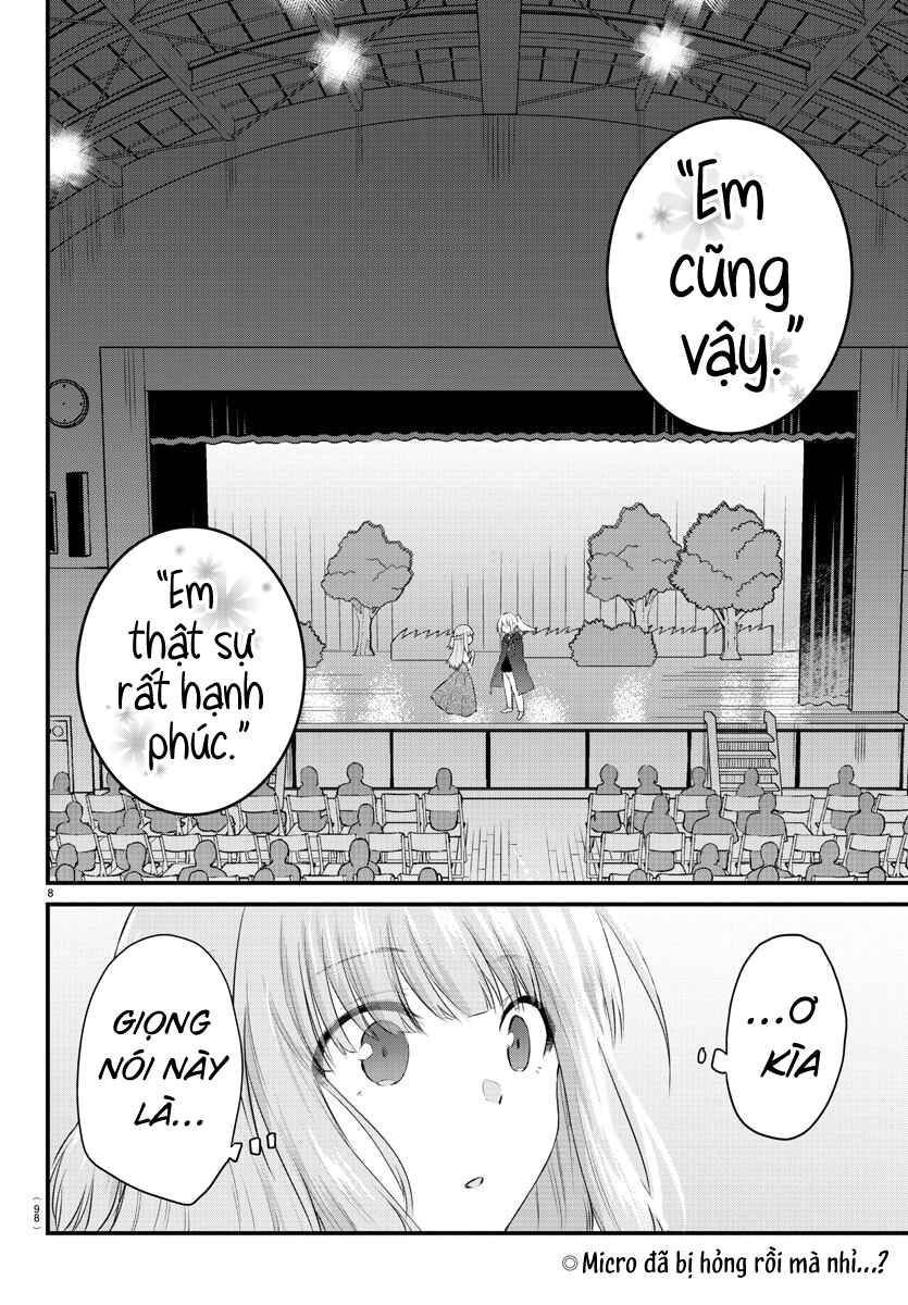 Koe ga dasenai Shoujo wa "Kanojo ga Yasashisugiru" to Omotte iru Chapter 58 - Page 8
