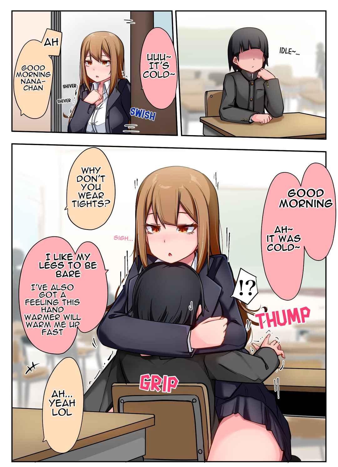 Class no Gal ni Kuuki Atsukai Sareteimasu Chapter 67.5 - Page 1
