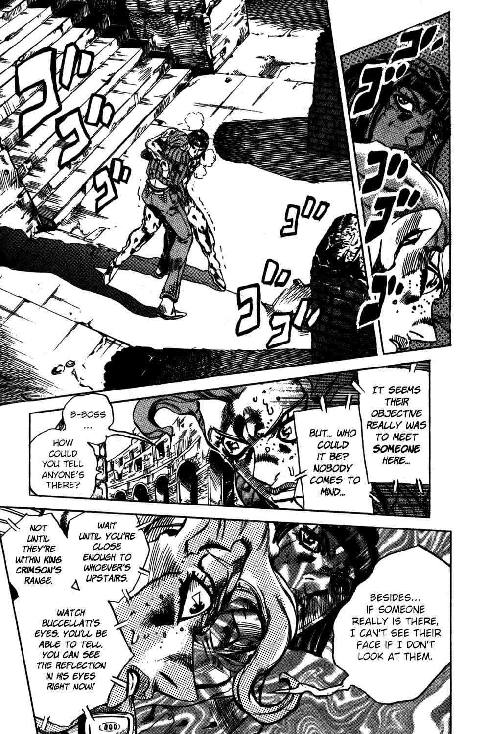 JoJo no Kimyou na Bouken: Part 5 - Ougon no Kaze Chapter 130 - Page 7