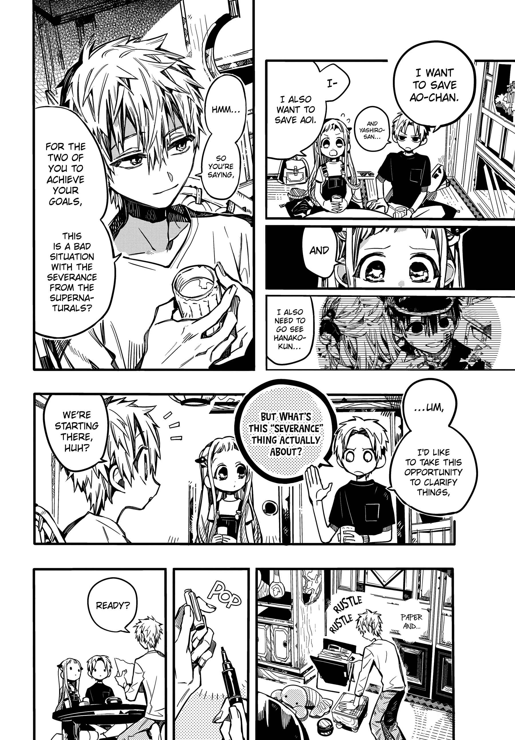 Jibaku Shounen: Hanako-kun Chapter 73 - Page 9