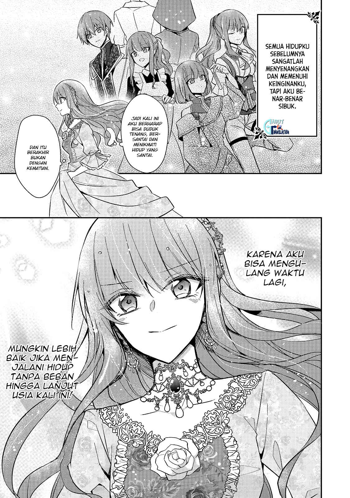 Loop 7-kaime no Akuyaku Reijou wa, Moto Tekikoku de Jiyuu Kimama na Hanayome Seikatsu o Mankitsu Suru Chapter 1 - Page 17