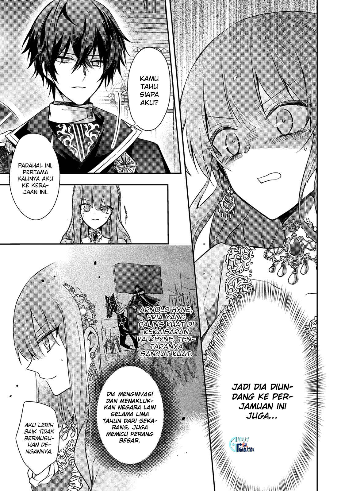 Loop 7-kaime no Akuyaku Reijou wa, Moto Tekikoku de Jiyuu Kimama na Hanayome Seikatsu o Mankitsu Suru Chapter 1 - Page 21