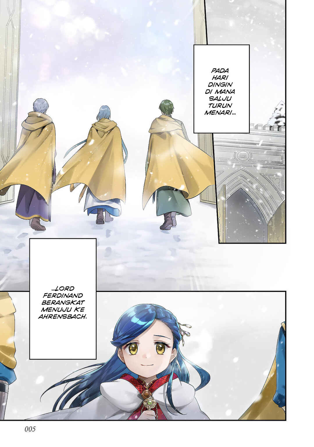 Honzuki no Gekokujou: Shisho ni Naru tame ni wa Shudan o Erandeiraremasen—Dai-5 Bu: Todaeta Chishiki o Tsunageyou! Chapter 1 - Page 6