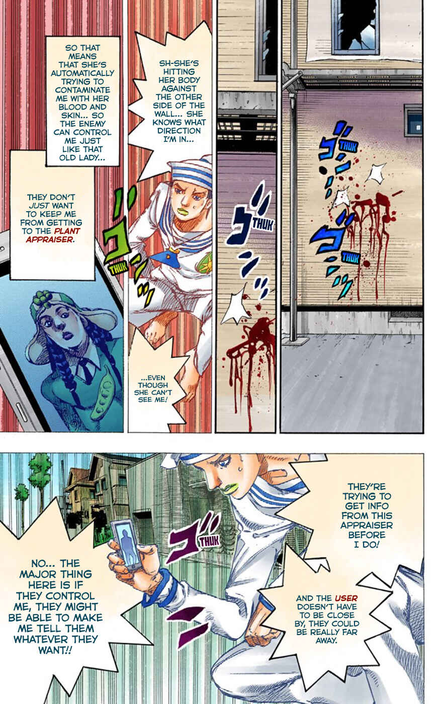 JoJo no Kimyou na Bouken: Part 8 - JoJolion Color-ban Chapter 61 - Page 29