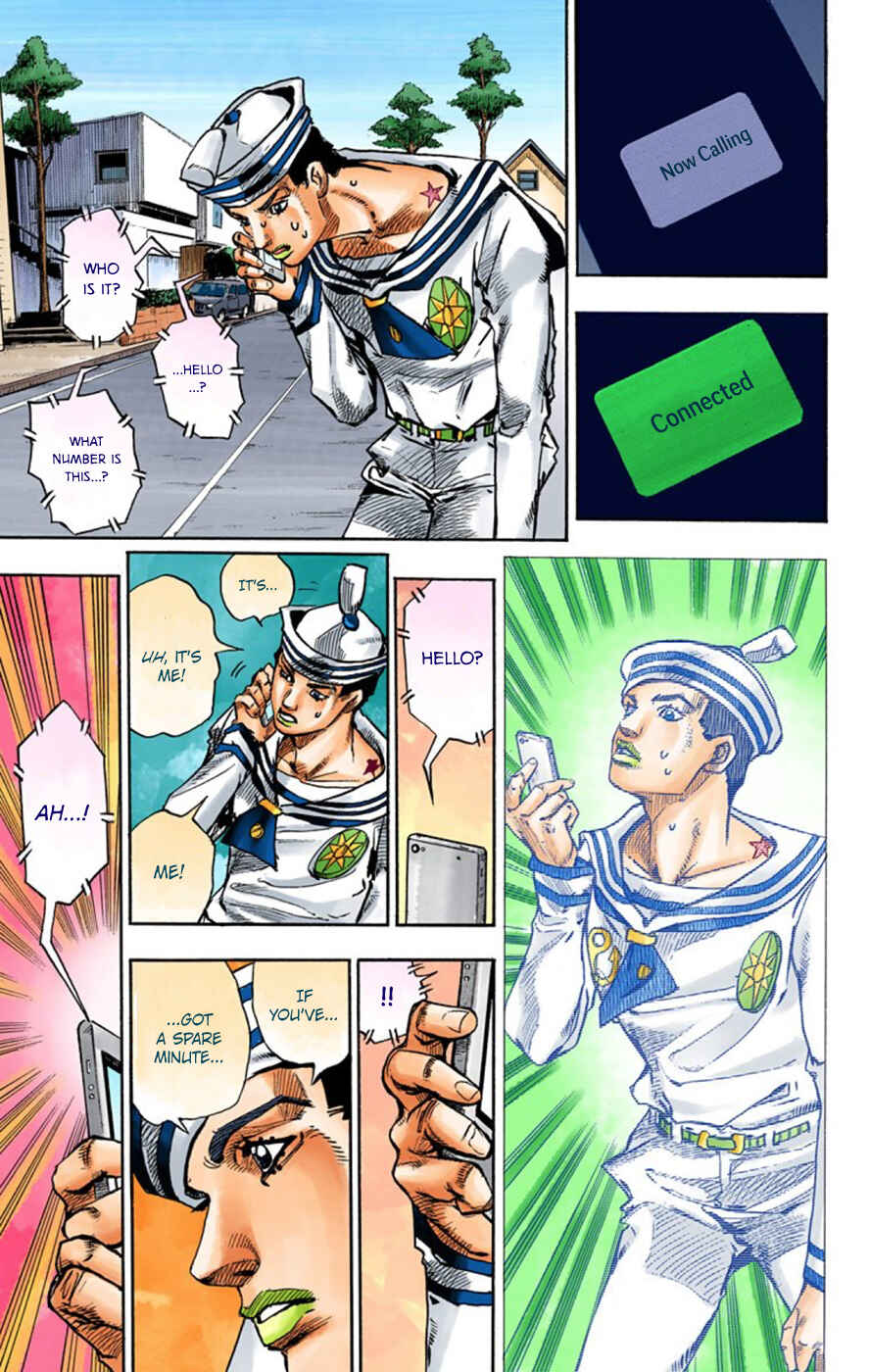 JoJo no Kimyou na Bouken: Part 8 - JoJolion Color-ban Chapter 61 - Page 35