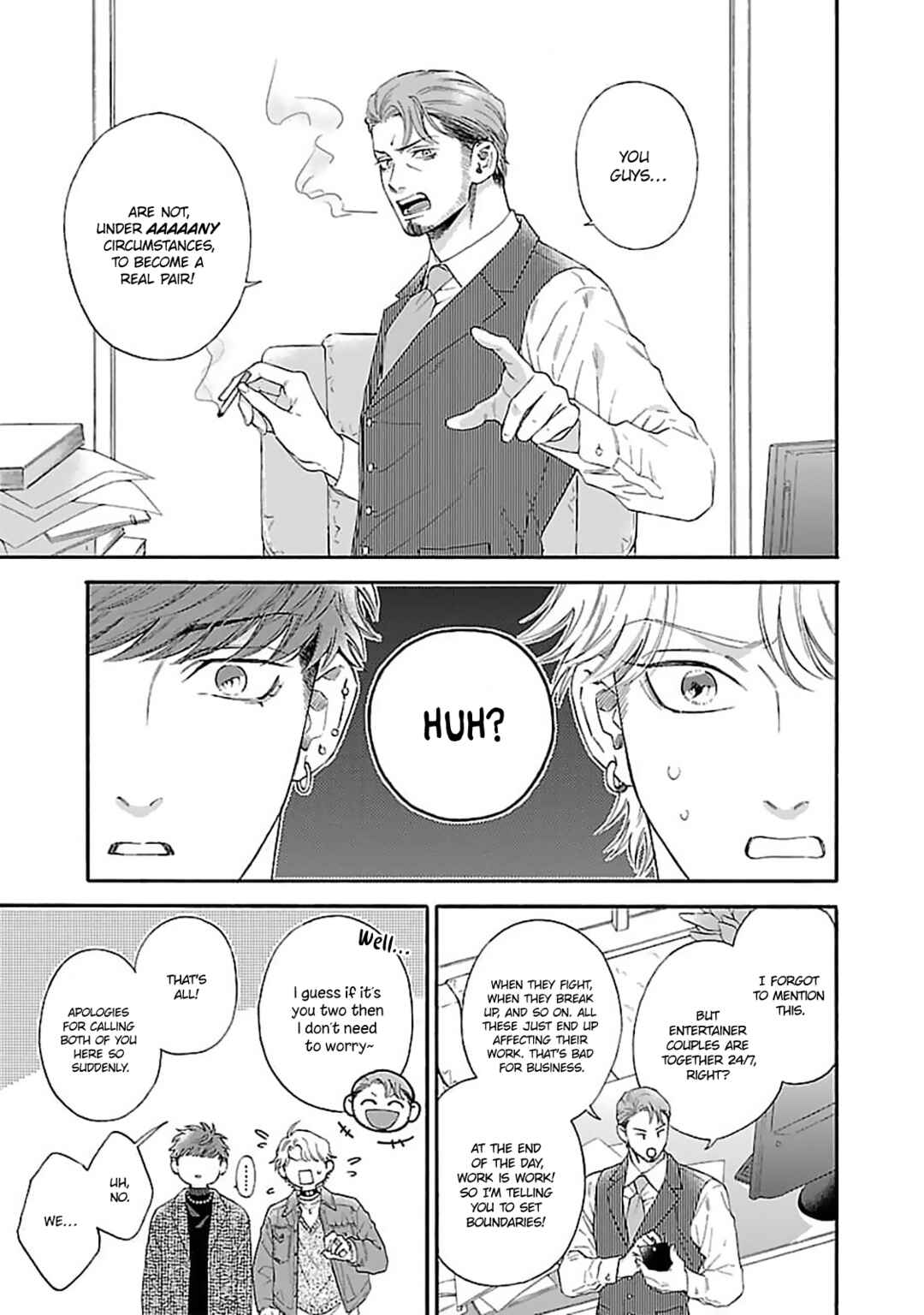 Oretachi Bijinesu Tsugai Yattemasu! Chapter 4 - Page 36