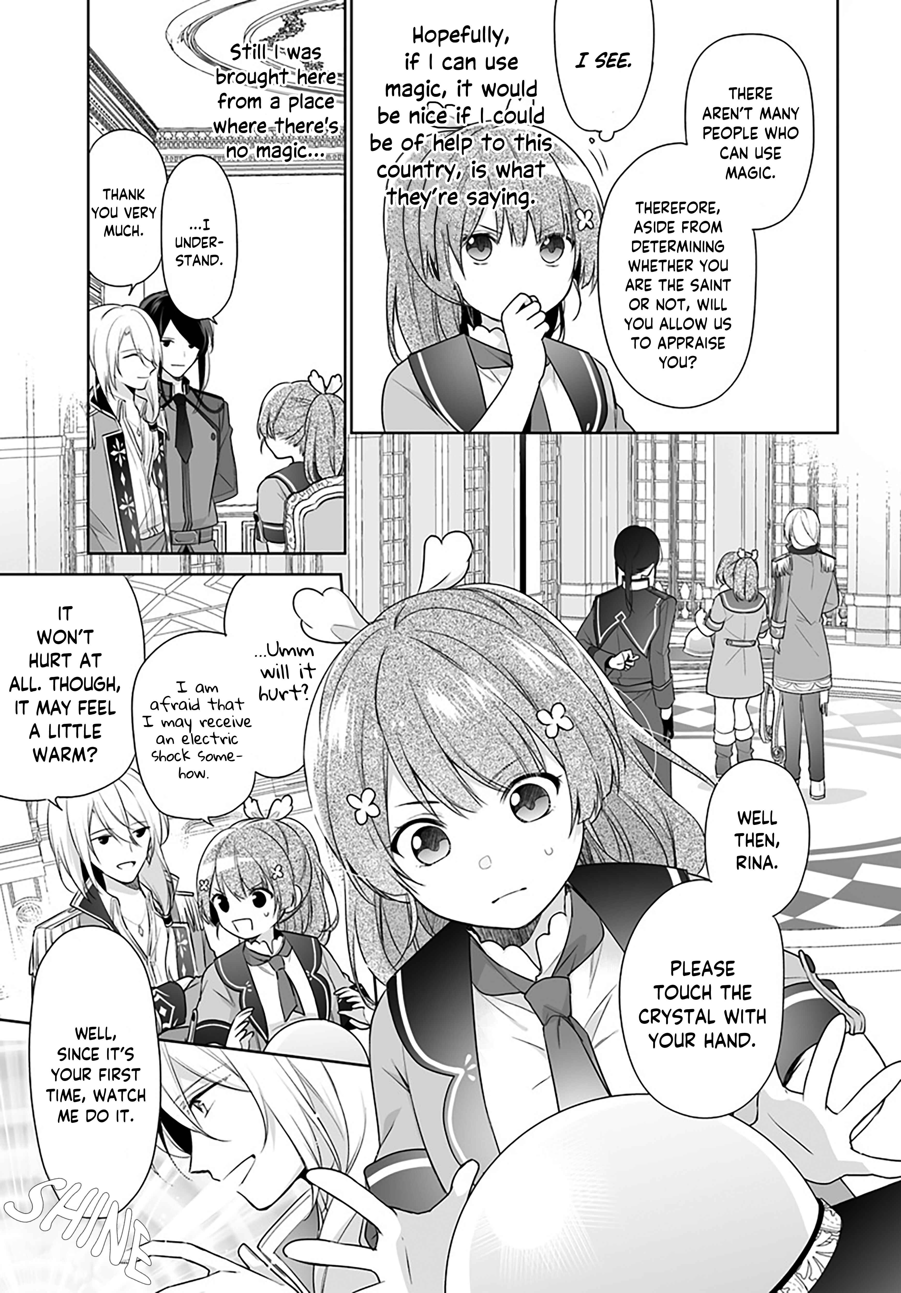 Seijo ja Nakatta node, Oukyuu de Nonbiri Gohan wo Tsukuru Koto ni Shimashita Chapter 1.2 - Page 8