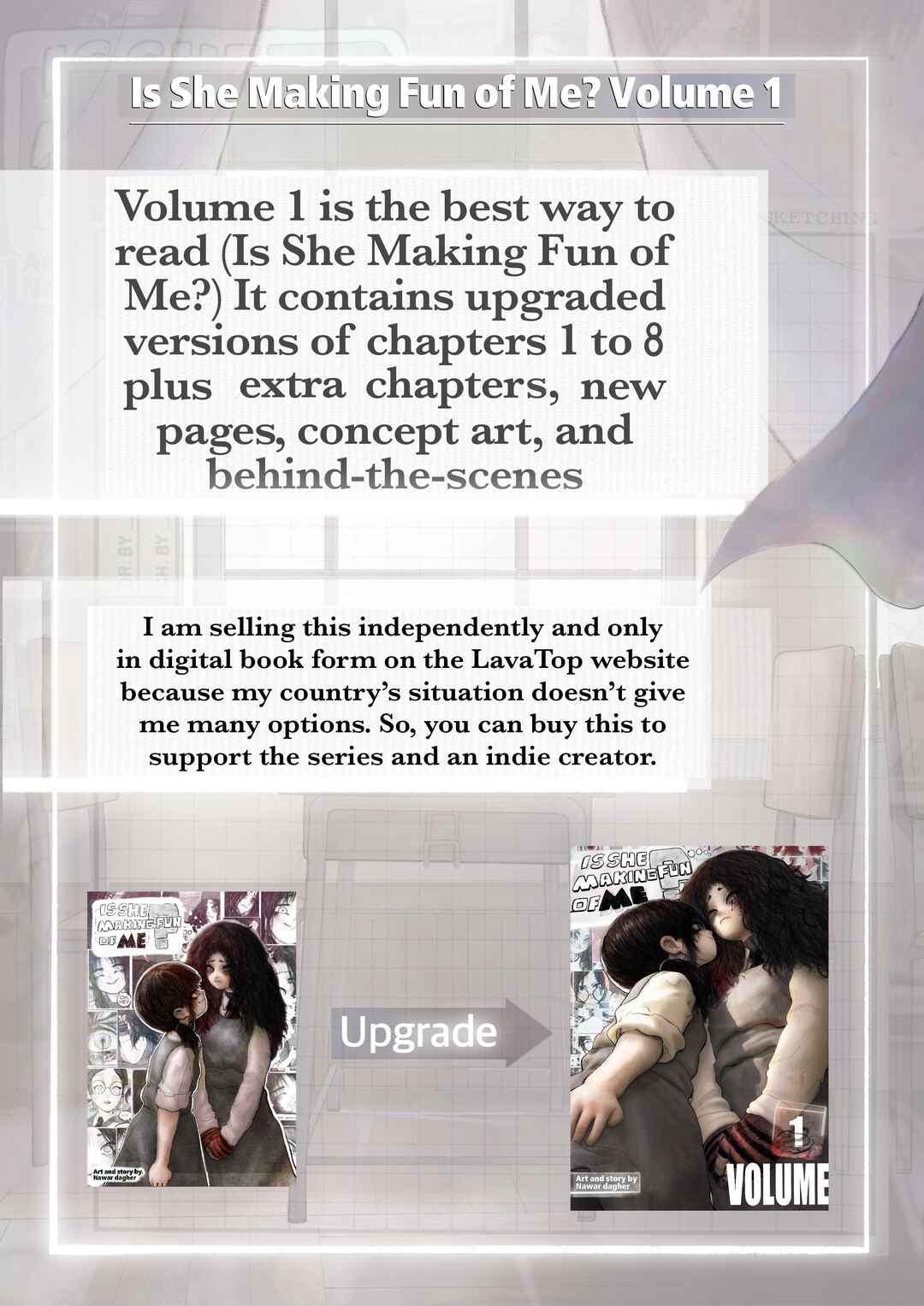 Is She Making Fun of Me? Chapter 8.7 - Page 2