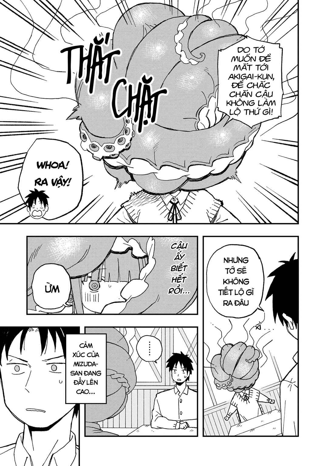 Mizudako-chan kara wa Nigerarenai! Chapter 13 - Page 14