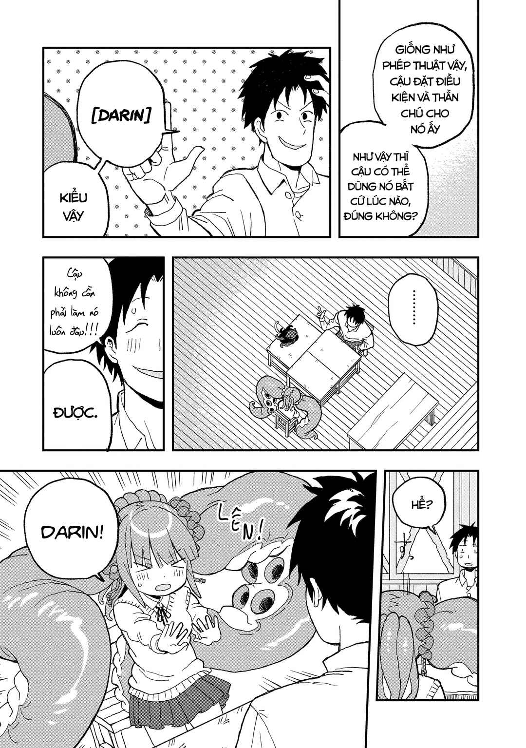 Mizudako-chan kara wa Nigerarenai! Chapter 13 - Page 6