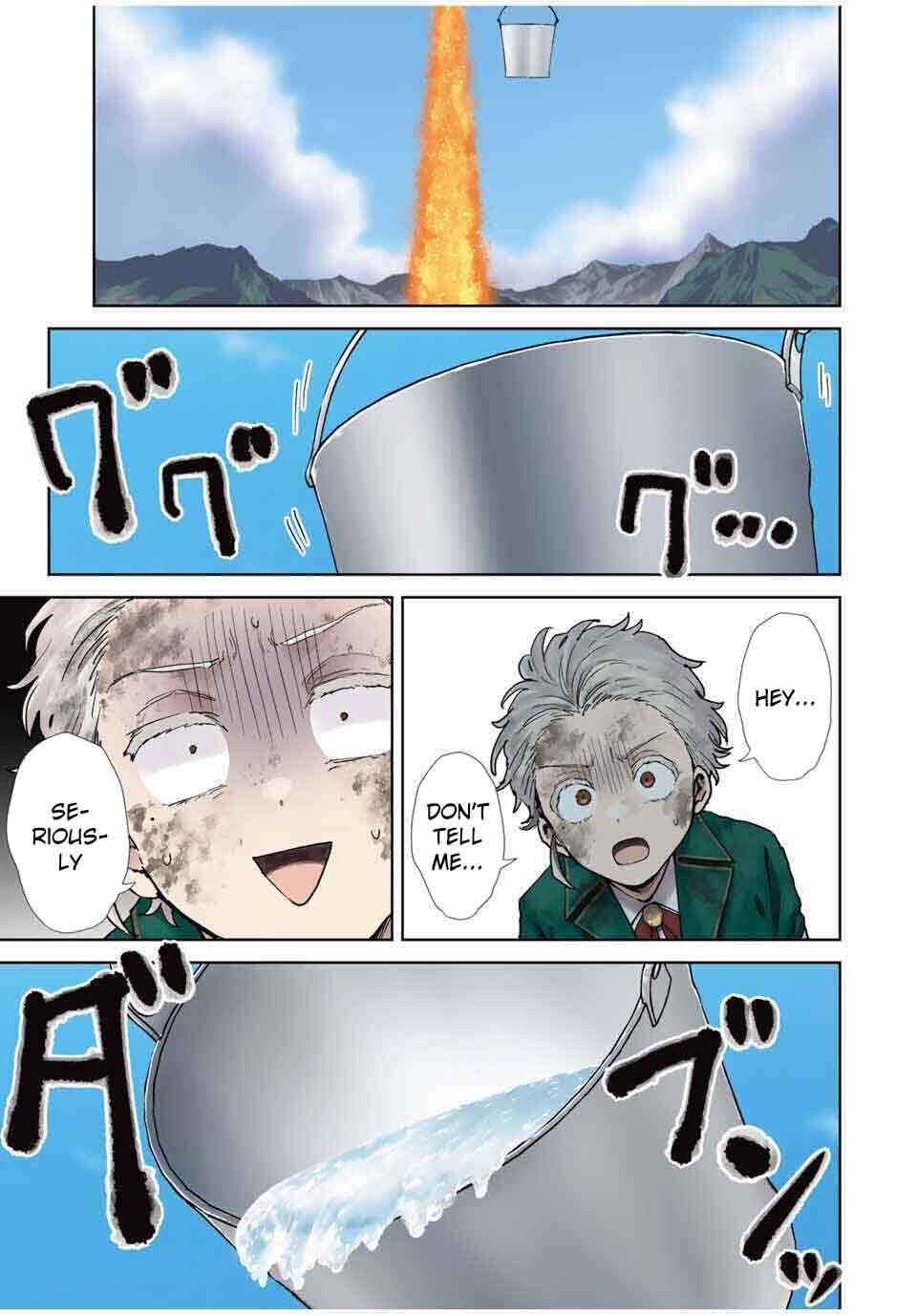 Isekai Gourmet de Nariagari Musou: Yama ni Tsuihou Sareta node, Nonbiri Camp o Tanoshindeitara Itsunomanika Tsuyoku Natteite, Oukou Kizoku ya Jitsuryokusha-tachi ga Ore o Houtte Oitekuremasen. Ippou, Ore o Tsuihou Shita Kizoku-tachi wa Hametsu ga Hajimaru Chapter 1 - Page 61