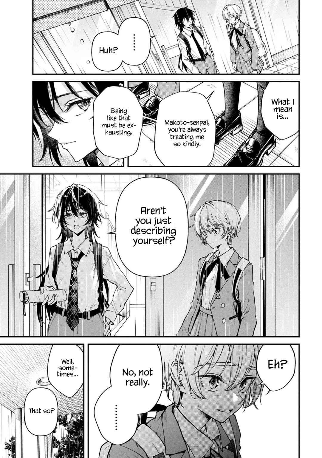 Makoto-senpai no Mae de wa Kakko Tsukerarenai! Chapter 6 - Page 13