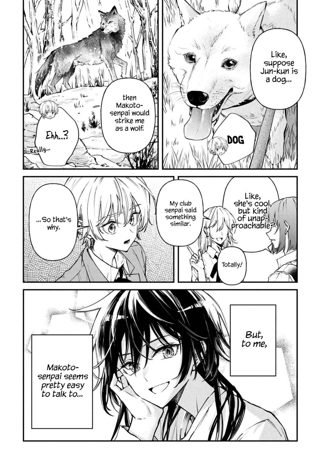 Makoto-senpai no Mae de wa Kakko Tsukerarenai! Chapter 6 - Page 6