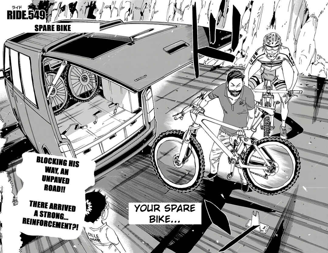 Yowamushi Pedal Chapter 549 - Page 4