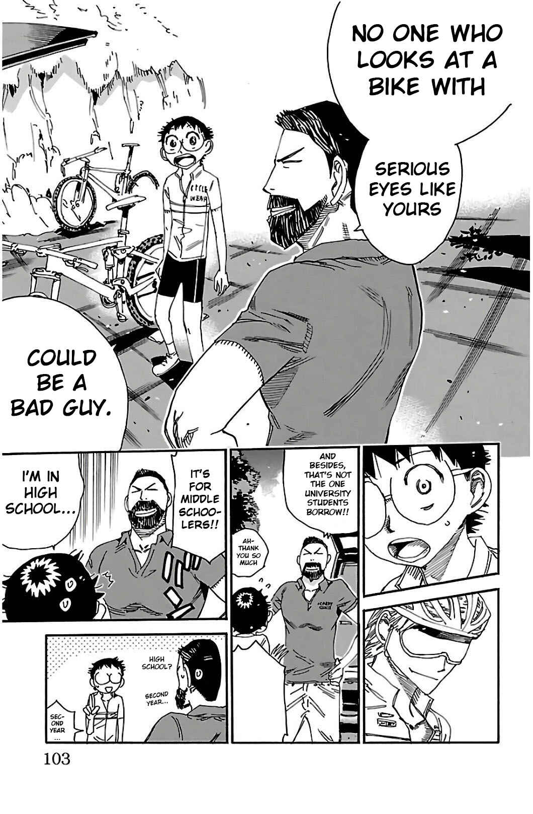 Yowamushi Pedal Chapter 549 - Page 8