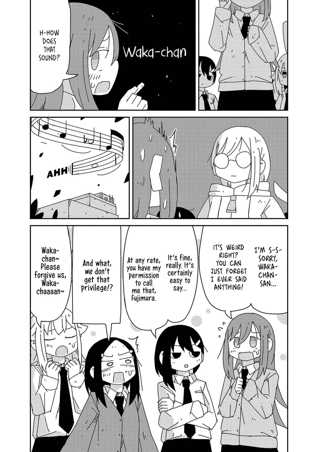 Hagino-san Wants to Quit the Wind Ensemble Chapter 38 - Page 14