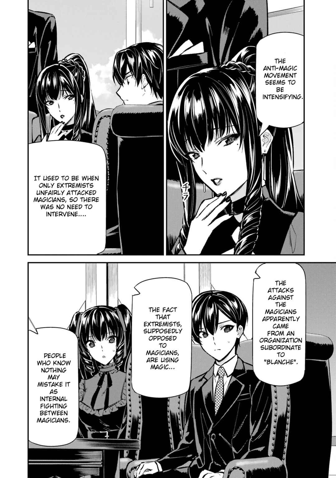 Mahouka Koukou no Rettousei - Shizoku Kaigi-hen Chapter 52 - Page 24