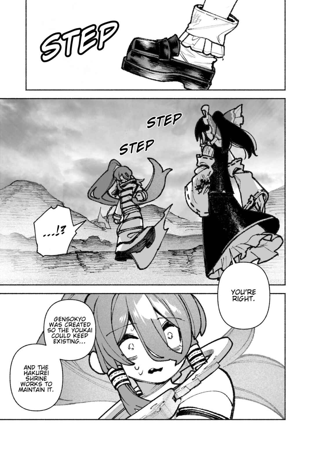 Touhou Chireikiden: Hansoku Tantei Satori Chapter 43 - Page 36