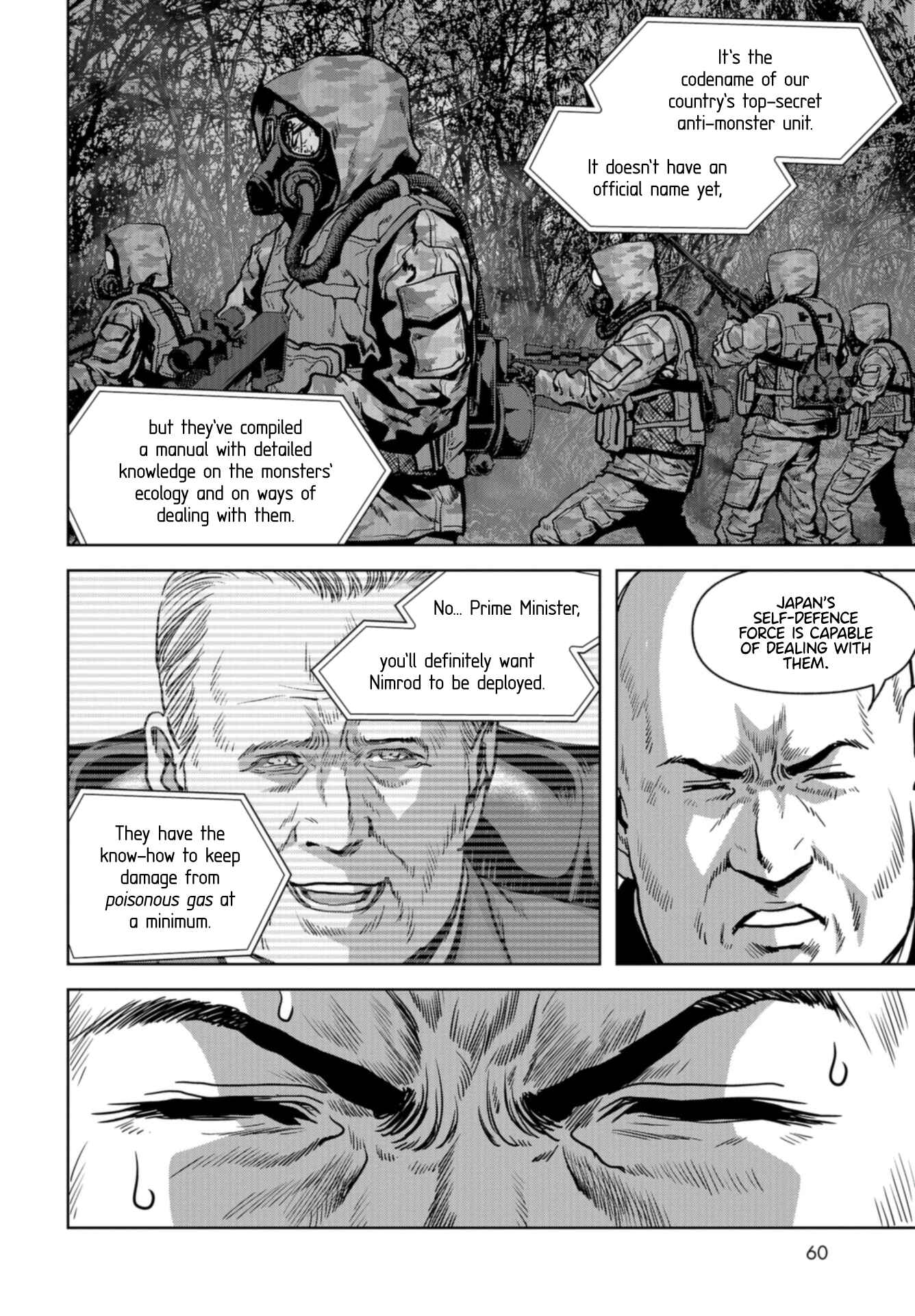 Kaijuu Jieitai Chapter 19 - Page 54