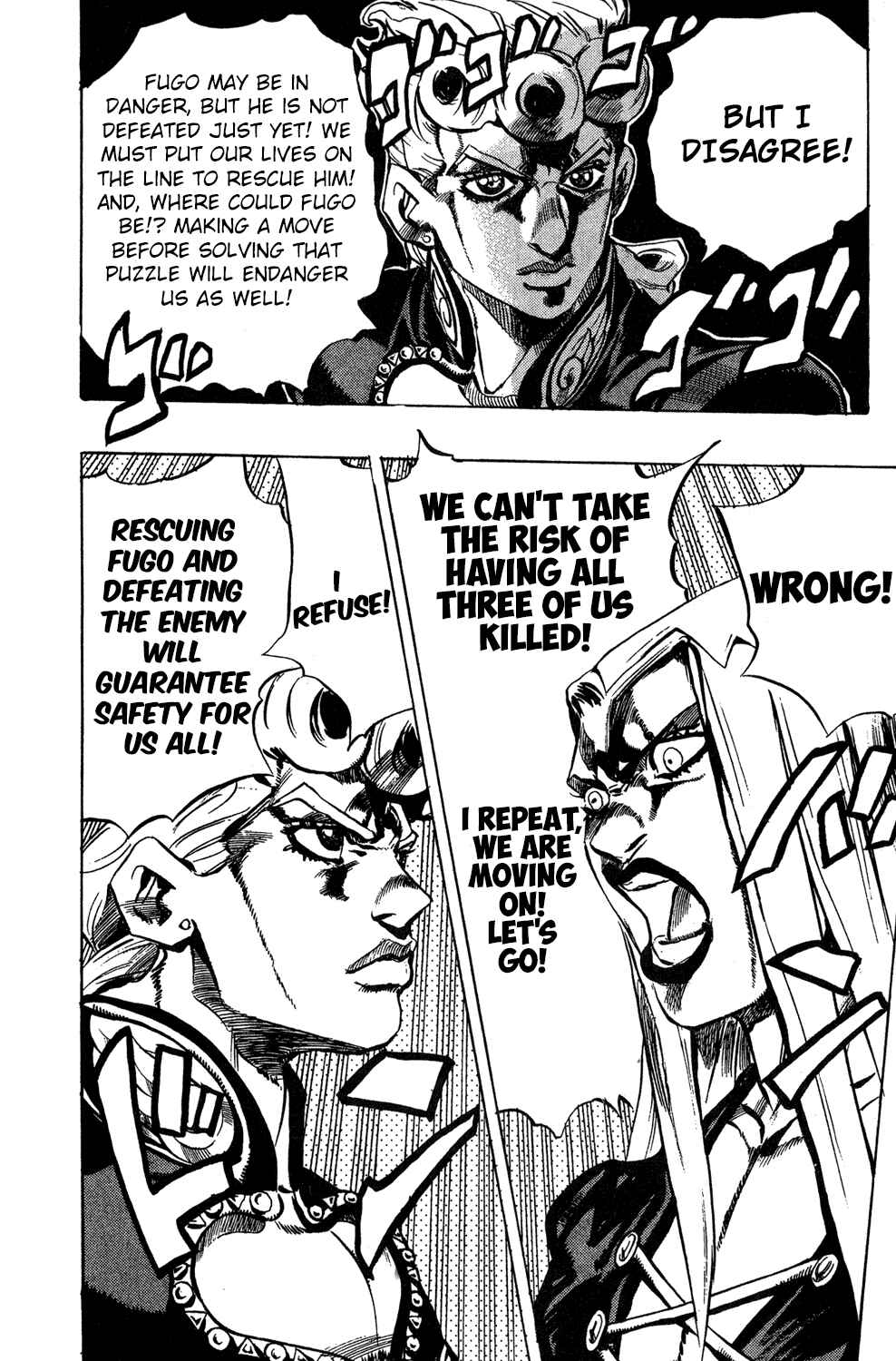 JoJo no Kimyou na Bouken: Part 5 - Ougon no Kaze Chapter 42 - Page 10