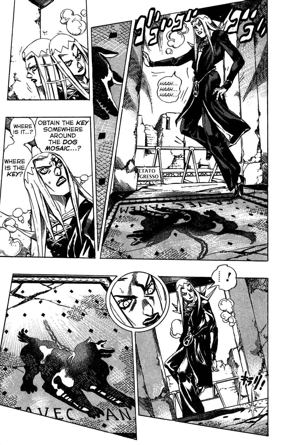 JoJo no Kimyou na Bouken: Part 5 - Ougon no Kaze Chapter 42 - Page 17