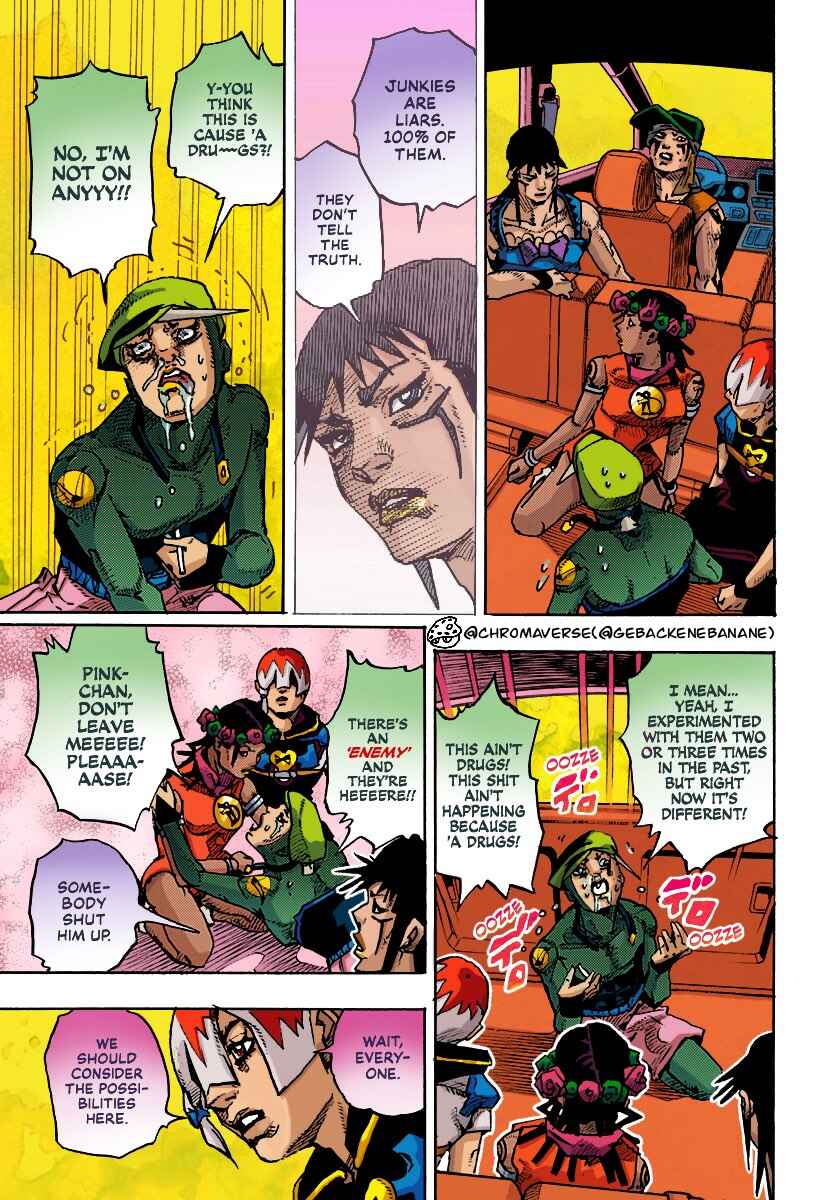 JoJo's Bizarre Adventure Part 9 - The JOJOLands (Fan-Colored) Chapter 15 - Page 14