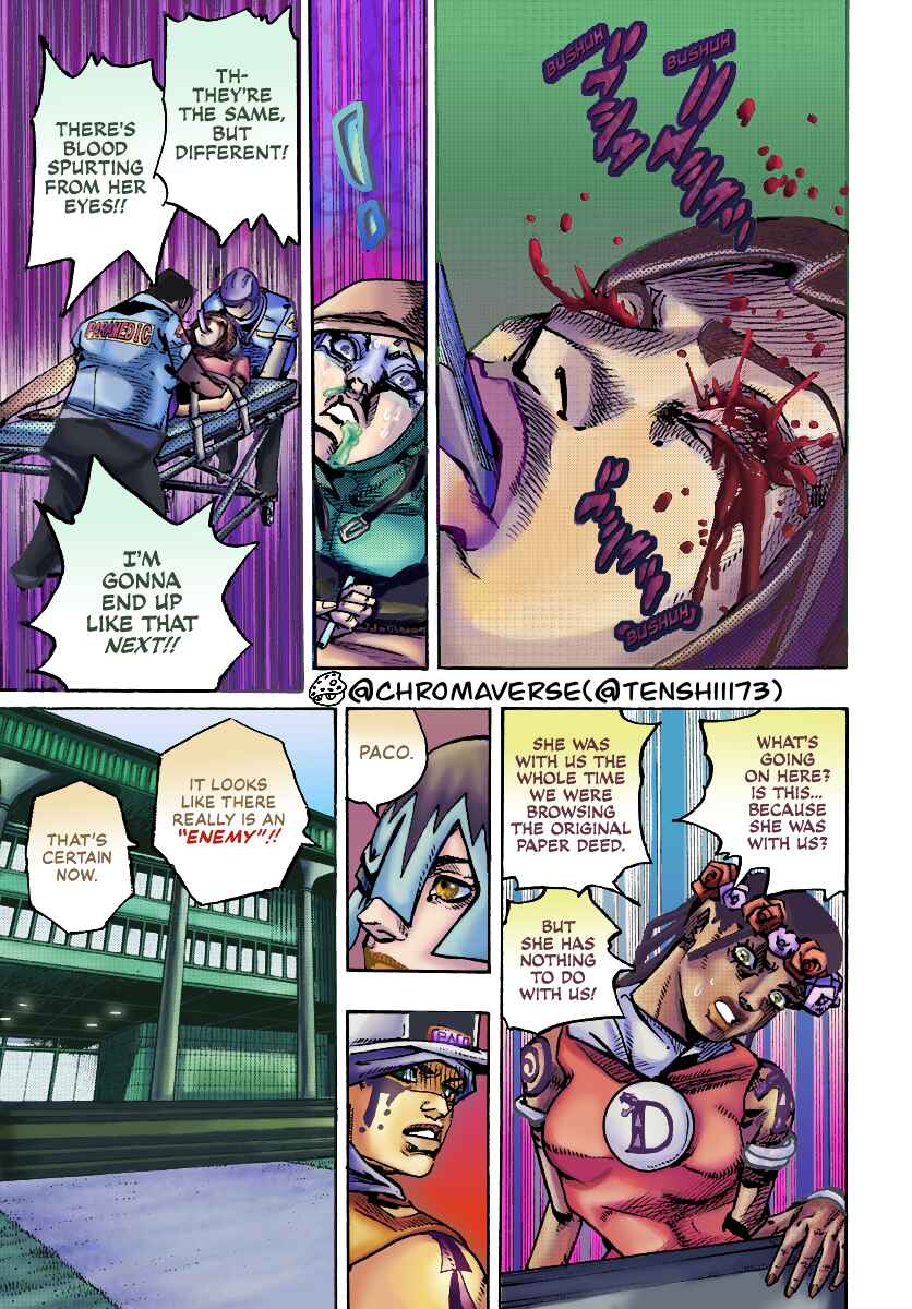 JoJo's Bizarre Adventure Part 9 - The JOJOLands (Fan-Colored) Chapter 15 - Page 20