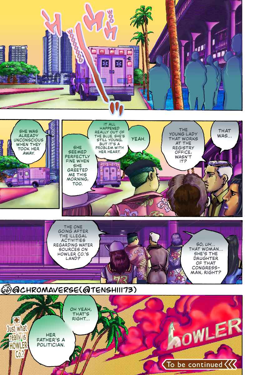 JoJo's Bizarre Adventure Part 9 - The JOJOLands (Fan-Colored) Chapter 15 - Page 35