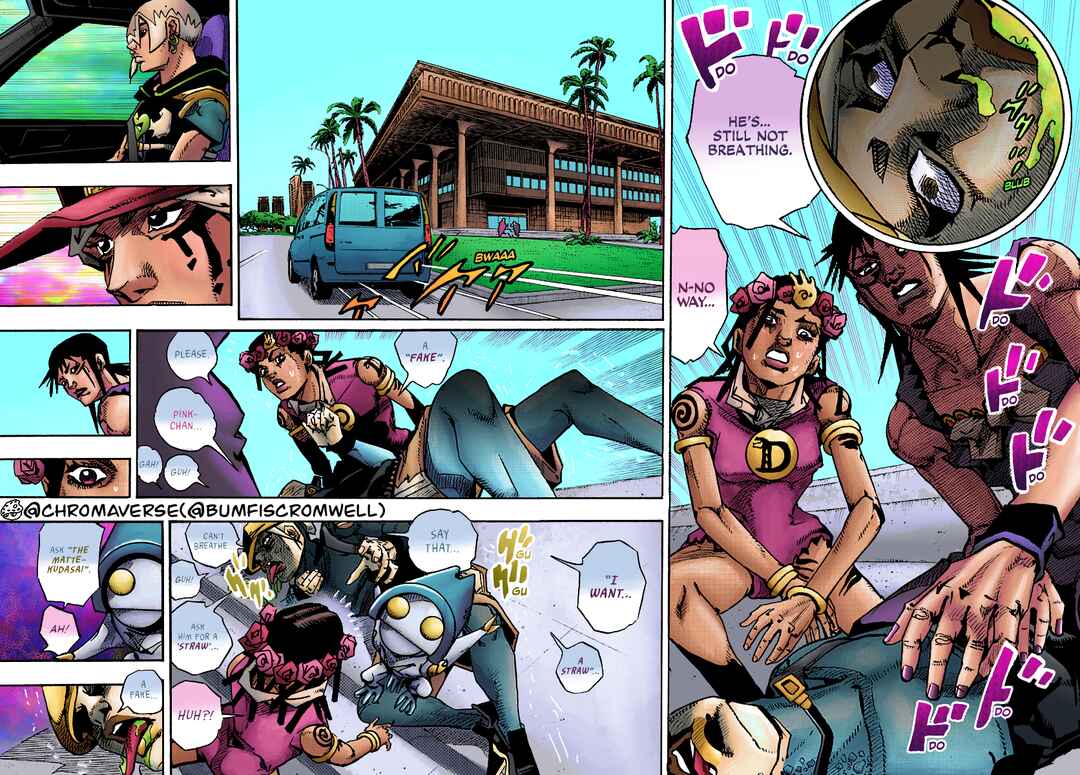 JoJo's Bizarre Adventure Part 9 - The JOJOLands (Fan-Colored) Chapter 15 - Page 4
