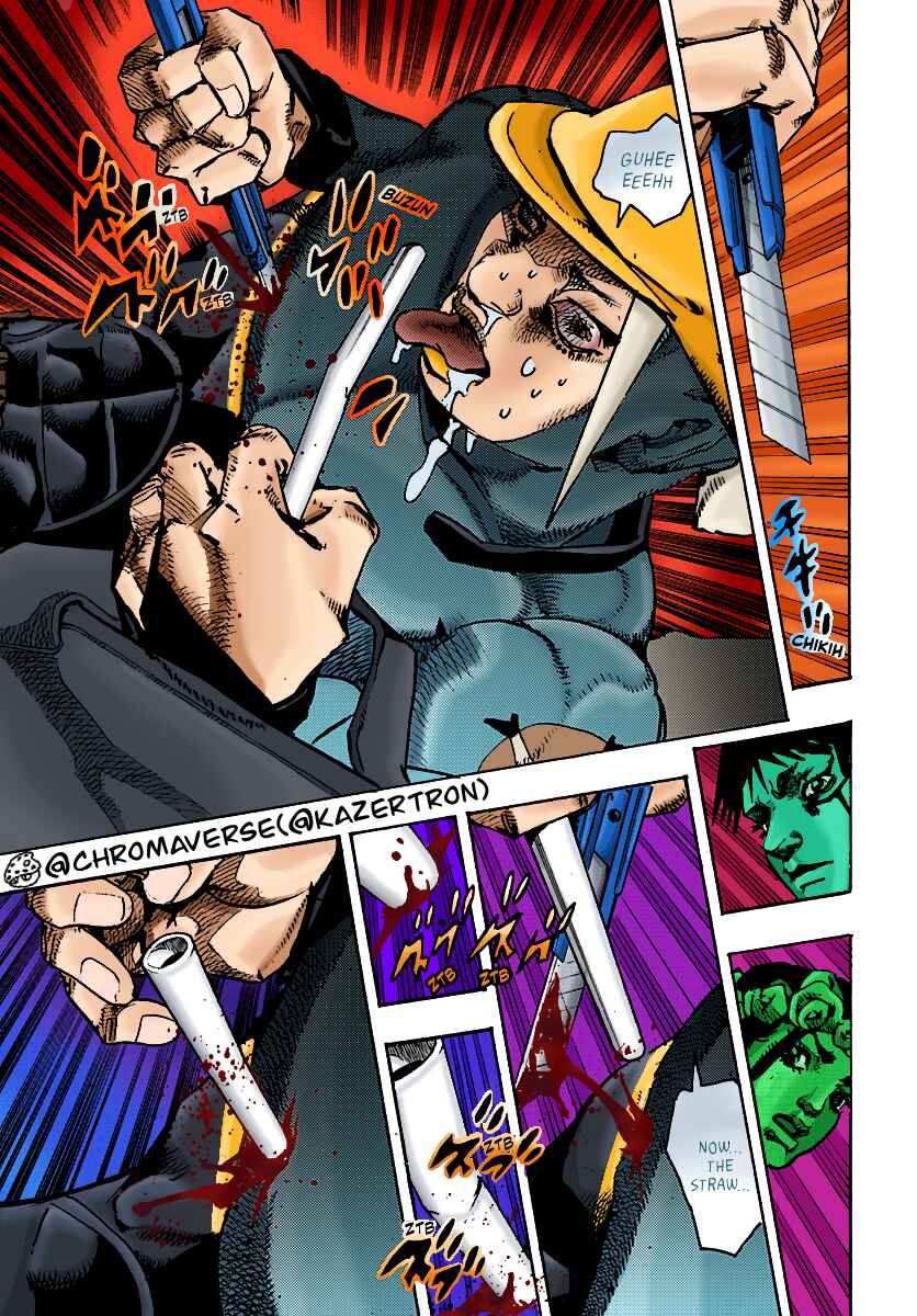 JoJo's Bizarre Adventure Part 9 - The JOJOLands (Fan-Colored) Chapter 15 - Page 6