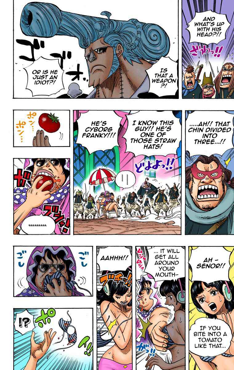 One Piece (Official Colored) Chapter 732 - Page 12