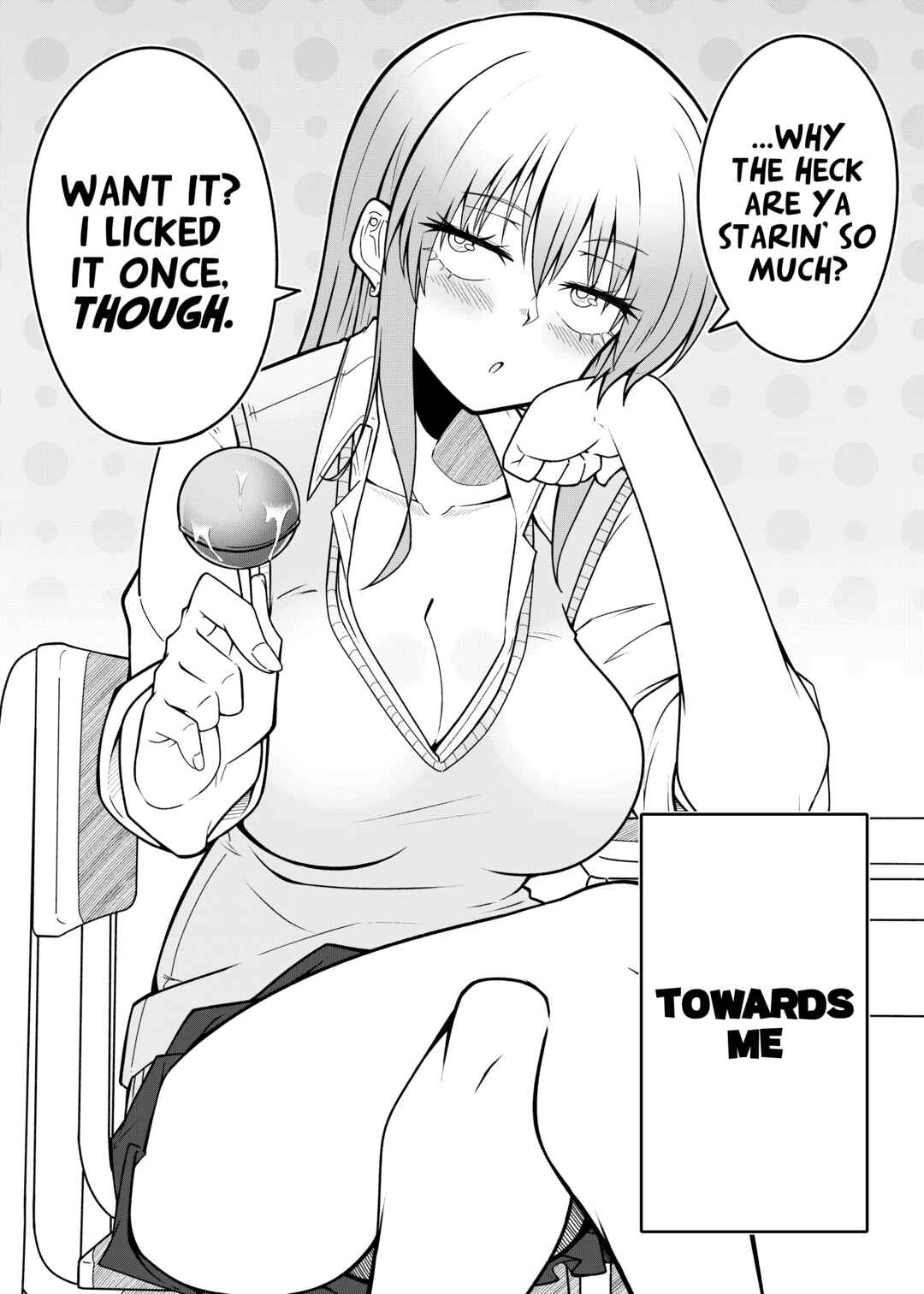 Nazeka jibun ni wa amaama na tonari no seki no kowai joshi Chapter ? - Page 2