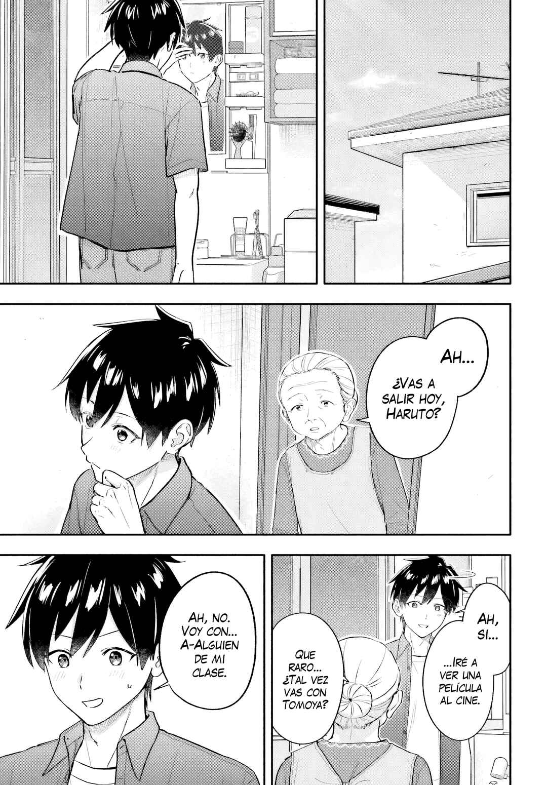 Kaji Daikou no Arubaito wo Hajimetara Gakuen Ichi no Bishoujo no Kazoku ni Kiniirarechaimashita. Chapter 13.1 - Page 3
