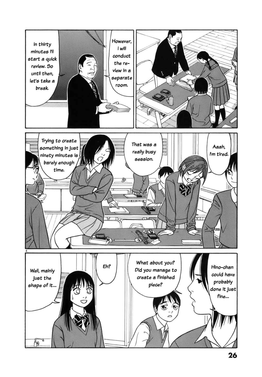 Tomehane! Suzuri Koukou Shodoubu Chapter 90 - Page 4