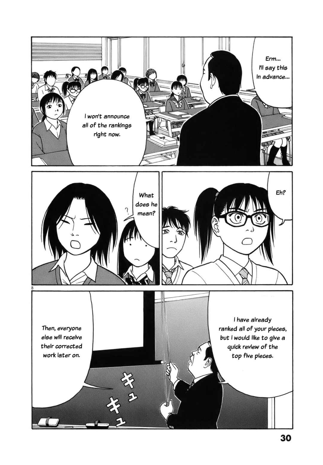 Tomehane! Suzuri Koukou Shodoubu Chapter 90 - Page 8