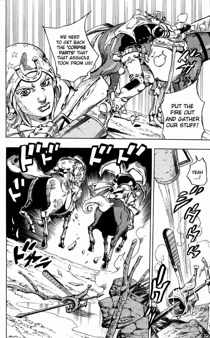 JoJo no Kimyou na Bouken: Part 7 - Steel Ball Run Chapter 56 - Page 16