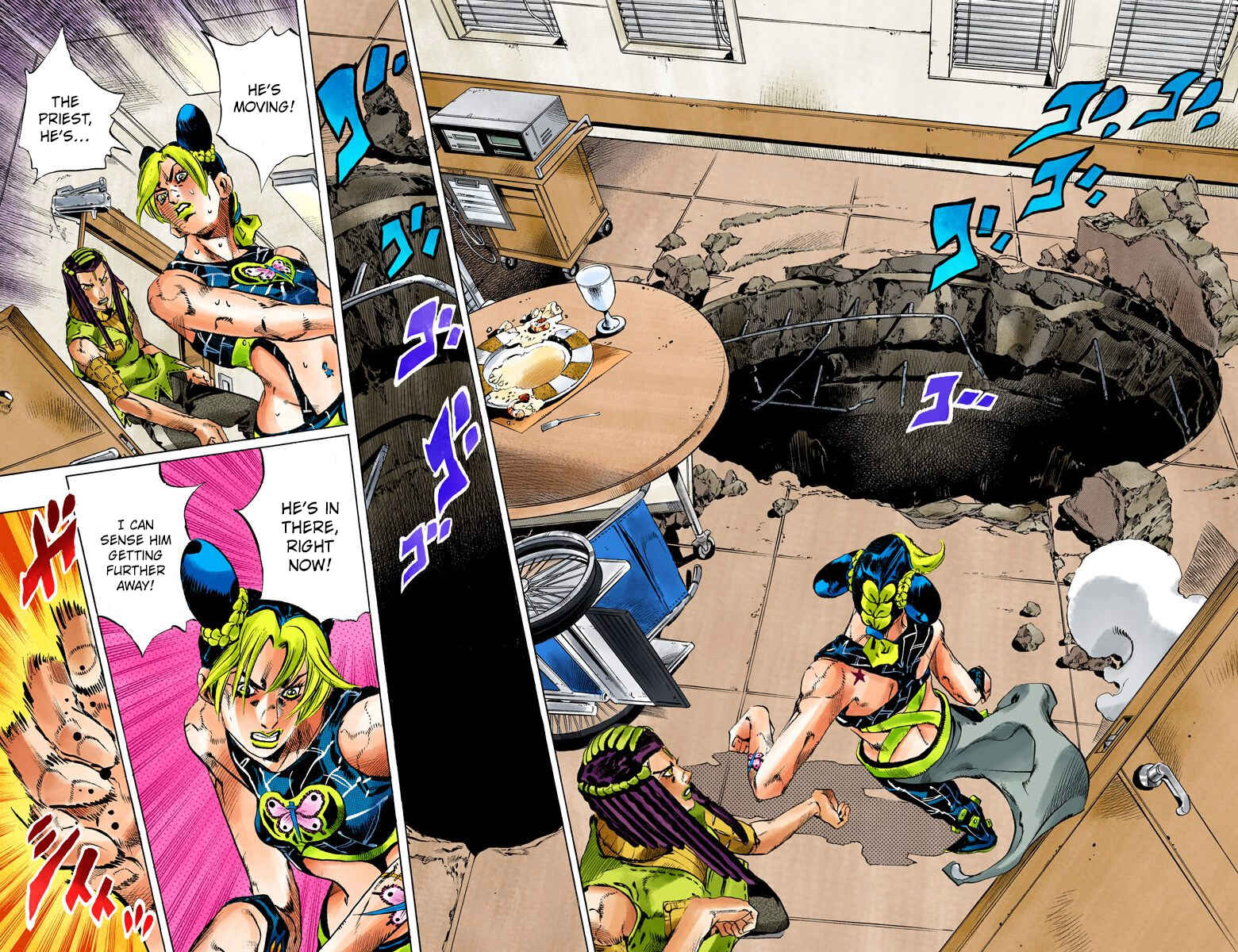 JoJo no Kimyou na Bouken: Part 6 - Stone Ocean Color-ban Chapter 119 - Page 5