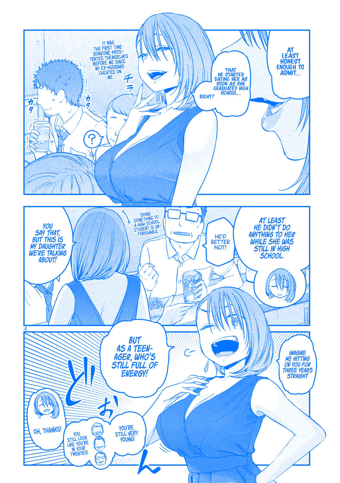 Getsuyoubi no Tawawa (Blue) (Fan Colored) Chapter 43 - Page 4