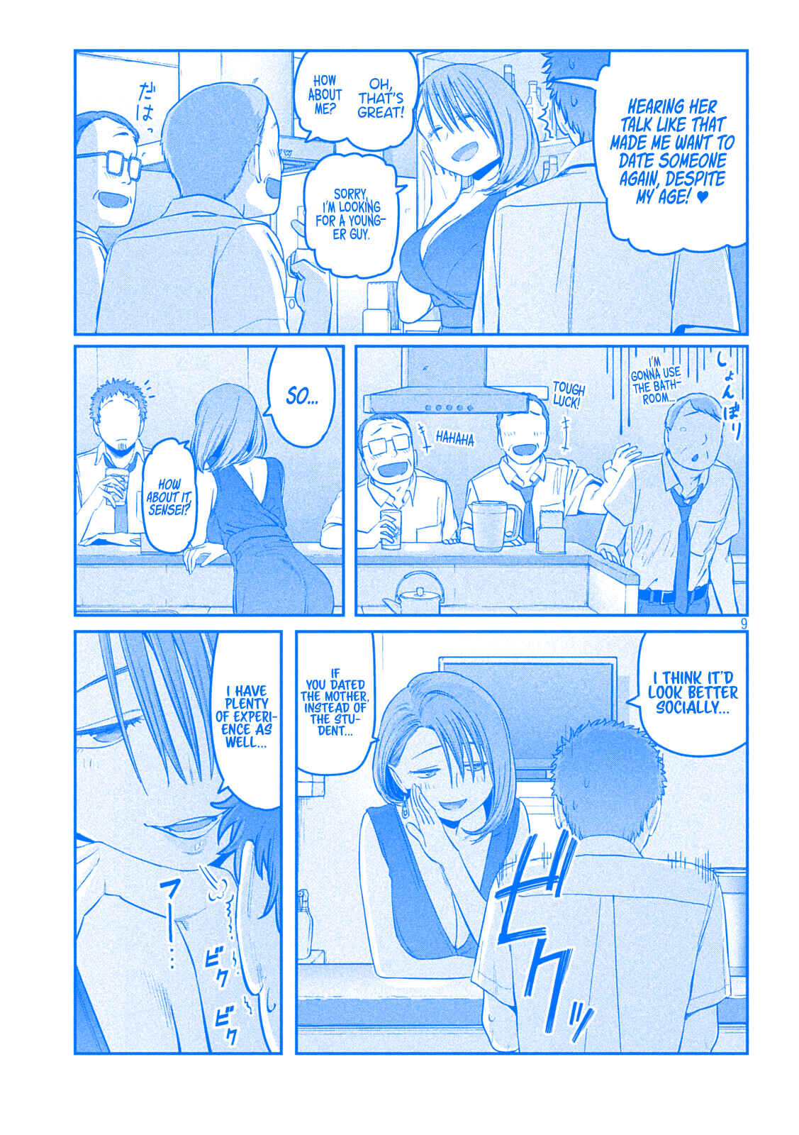 Getsuyoubi no Tawawa (Blue) (Fan Colored) Chapter 43 - Page 9