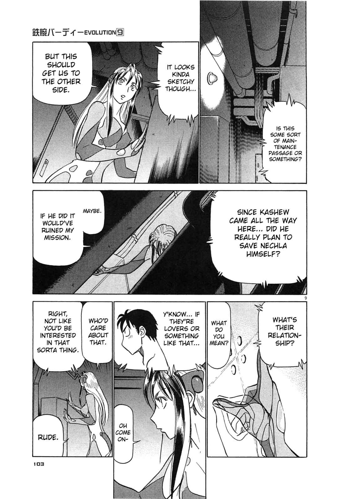 Tetsuwan Birdy Evolution Chapter 93 - Page 9
