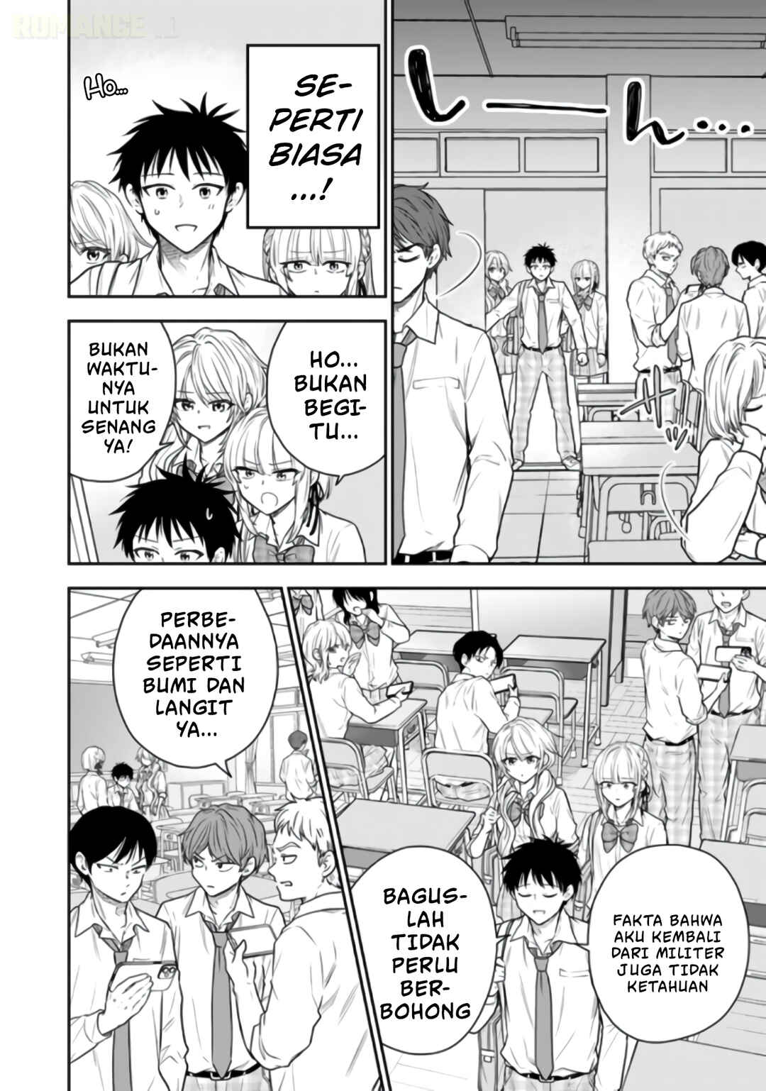 Senchi Kara Kaette kita Takashi-kun. Futsuu ni Koukou Seikatsu wo Okuritai Chapter 16 - Page 15