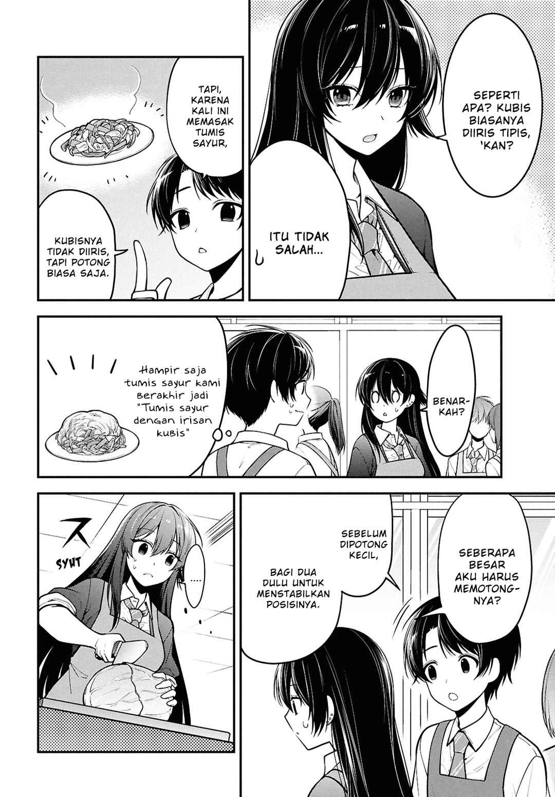 Tonari no Seki no Yankee Shimizu-san ga Kami wo Kuroku Sometekita Chapter 2 - Page 14
