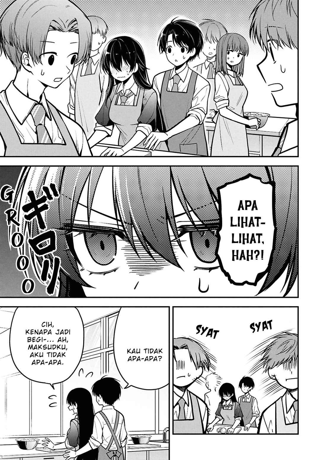 Tonari no Seki no Yankee Shimizu-san ga Kami wo Kuroku Sometekita Chapter 2 - Page 23