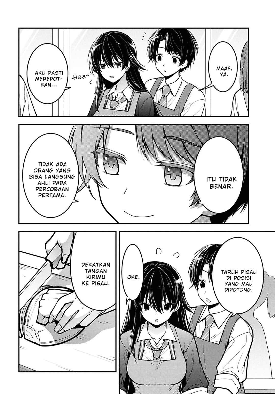 Tonari no Seki no Yankee Shimizu-san ga Kami wo Kuroku Sometekita Chapter 2 - Page 24