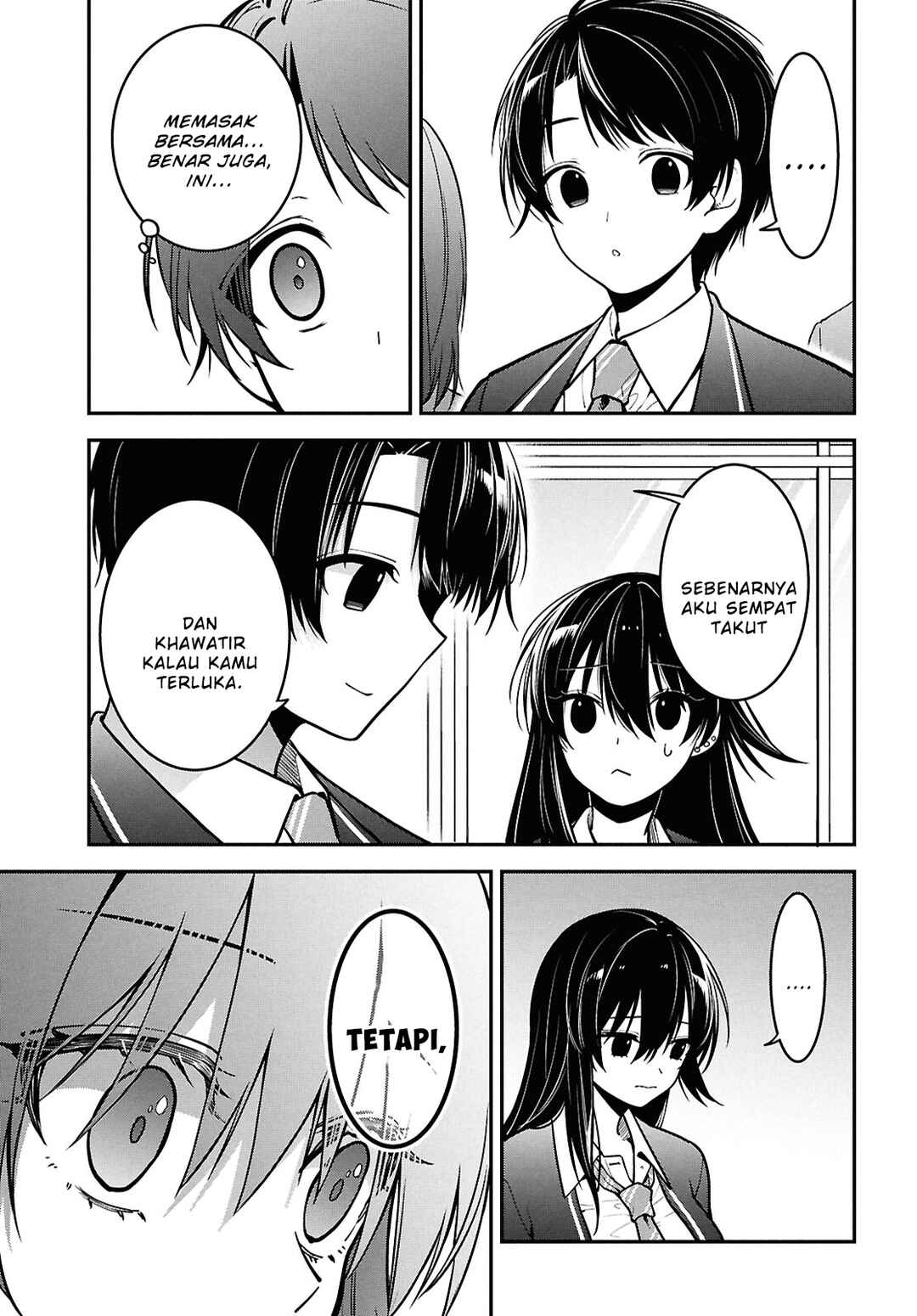 Tonari no Seki no Yankee Shimizu-san ga Kami wo Kuroku Sometekita Chapter 2 - Page 31