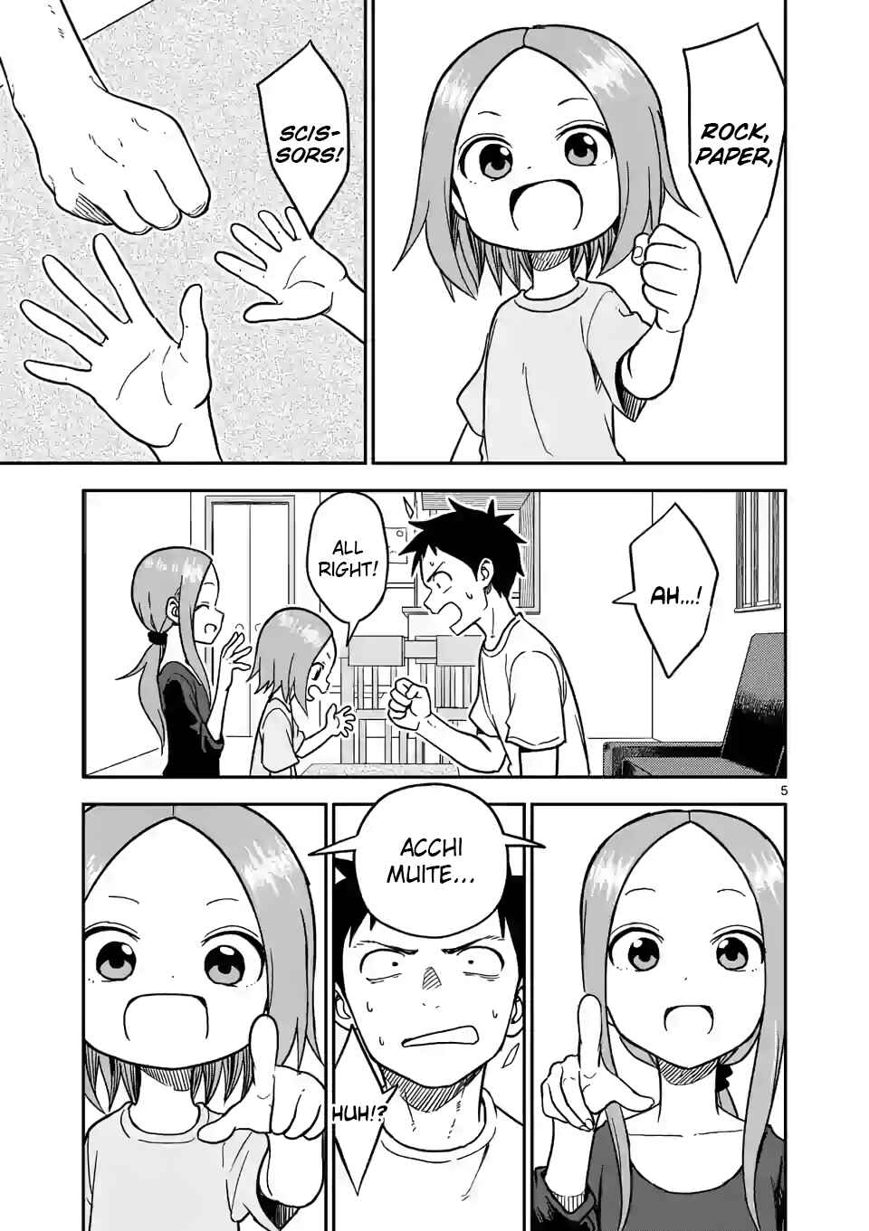 Karakai Jouzu no (Moto) Takagi-san Chapter 137 - Page 5